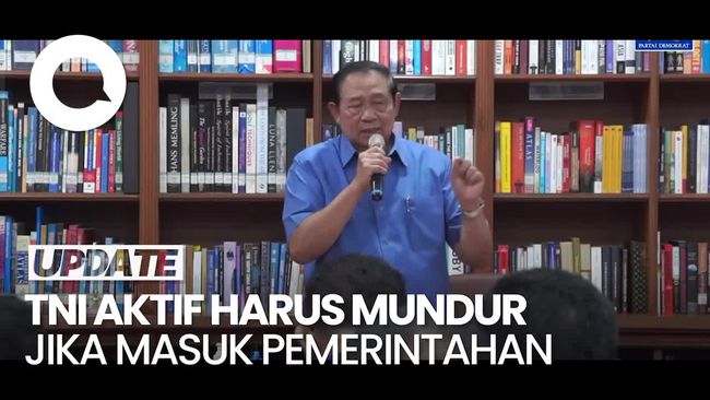 Video Kemenko Polkam Jawab SBY soal TNI Aktif Harus Mundur Kalau Masuk Pemerintahan